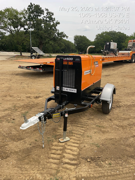 2022 Lincoln Electric LE400 Kubota V1505, Trlr, Cable Rack, Light Kit, ES Decals, T3