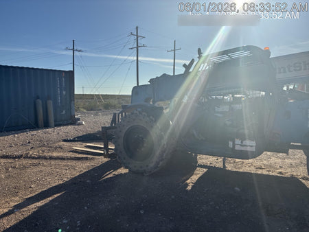 2019 Genie GTH-636 Canopy, Solid RT Tires, LED Work Lights, Beacon 60" QA Carriage, 48" Forks