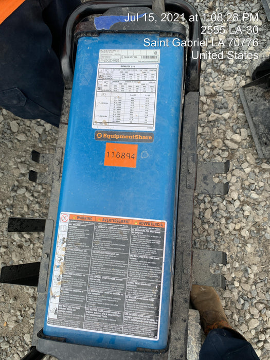 2020 MILLER ELECTRIC Dynasty 210 DX