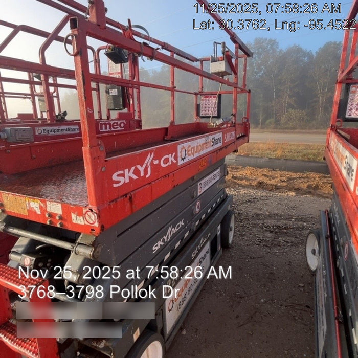2018 Skyjack SJIII-3226 Skyjack SJIII3226 Scissor Lift w/Trojan Batteries