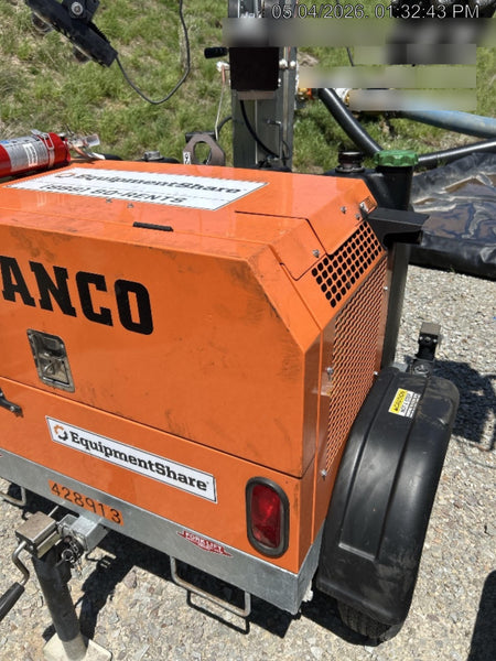 2024 Wanco WLTT-4MM4K Diesel, Deep Sea Controller, Shore Power Plug, Auto Start, (4) 350W LED Floodlights, 4kW Generator, 60 Gal Fuel Tank, 2" Ball, T3