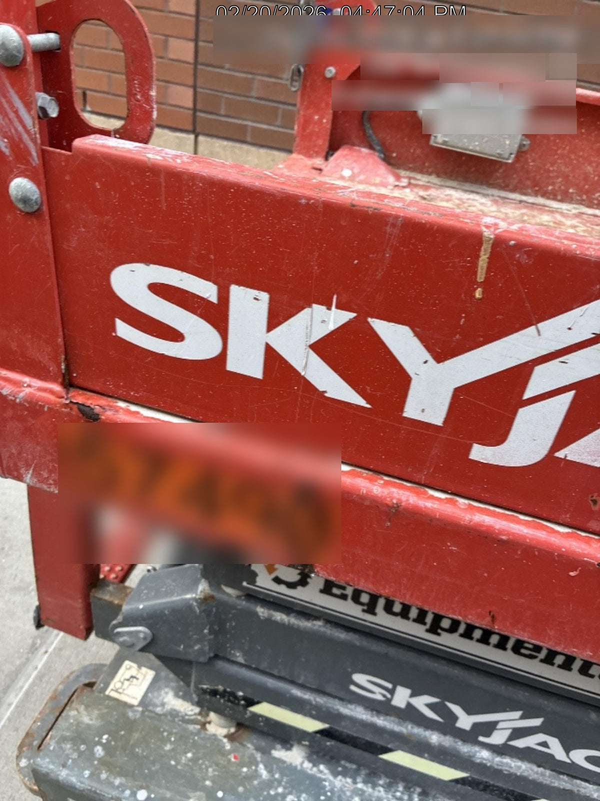 2017 Skyjack SJIII-3219 Standard Rental Specs