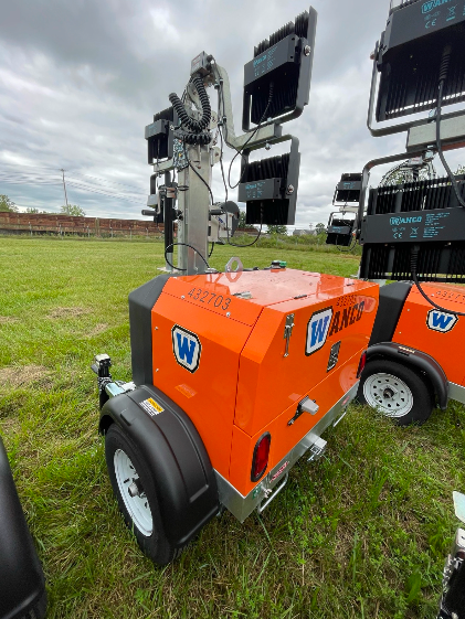 2024 Wanco WLTT-4MM4K Diesel, Deep Sea Controller, Shore Power Plug, Auto Start, (4) 350W LED Floodlights, 4kW Generator, 60 Gal Fuel Tank, 2" Ball, T3