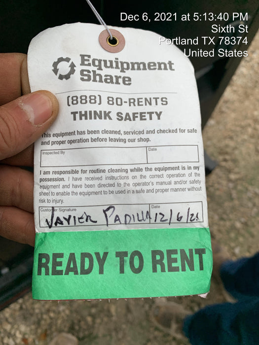 2021 Lincoln Electric Vantage 549X Ready Pak 3, ORANGE (includes trailer, cable rack, fender light kit)