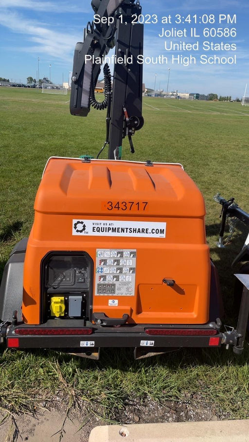 2023 Generac MLT2 Diesel, Flex Switch 120V Input, Powerzone Controller, (4) 320W LED Lights, 4kW Generator, 39.9 Gal Fuel Tank, 2" Ball, T3