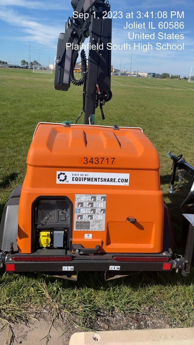 2023 Generac MLT2 Diesel, Flex Switch 120V Input, Powerzone Controller, (4) 320W LED Lights, 4kW Generator, 39.9 Gal Fuel Tank, 2" Ball, T3