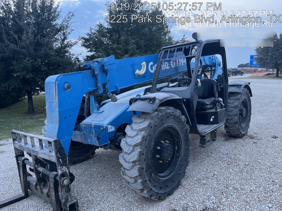 2018 Genie GTH-636 Genie GTH-636 w/Open ROPS, Solid Tires, Work Light/Beacon, 48" Carriage and Forks