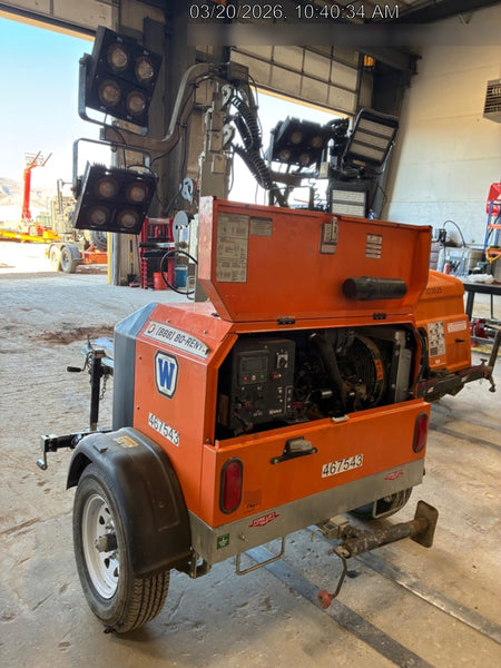 2024 Wanco WLTT-4MM4K Diesel, Deep Sea Controller, Shore Power Plug, Auto Start, (4) 350W LED Floodlights, 4kW Generator, 60 Gal Fuel Tank, 2" Ball, T3