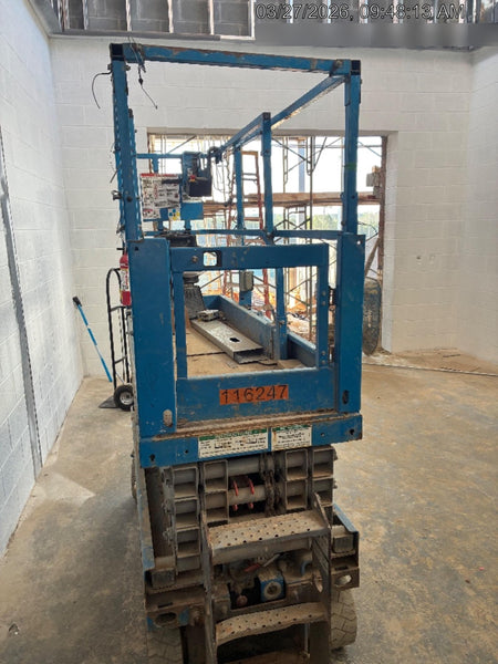 2020 Genie GS-1930 Solid Non Marking Tires, Beacon, Folding rails with half height swing gate