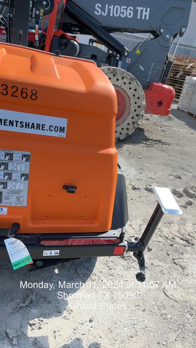 2024 Generac MLT2 Diesel, Flex Switch 120V Input, Powerzone Controller, 
(4) 320W LED Lights, 4kW Generator, 39.9 Gal Fuel Tank, 2" Ball, T3