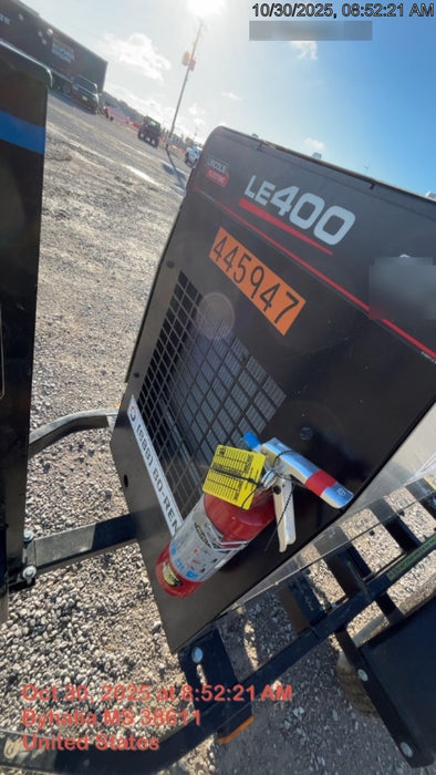 2024 Lincoln Electric LE400 Kubota V1505, Trlr, Cable Rack, Light Kit, ES Decals, T3