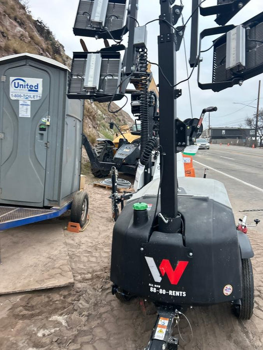 2024 Wacker Neuson LTT4 Diesel, Kohler KDW702, Deep Sea Controller, Auto Start, LED 320W, Bypass Outlet, T3