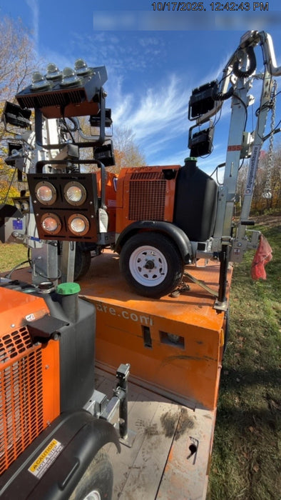2024 Wanco WLTT-4MM4K Diesel, Deep Sea Controller, Shore Power Plug, Auto Start, (4) 350W LED Floodlights, 4kW Generator, 60 Gal Fuel Tank, 2" Ball, T3