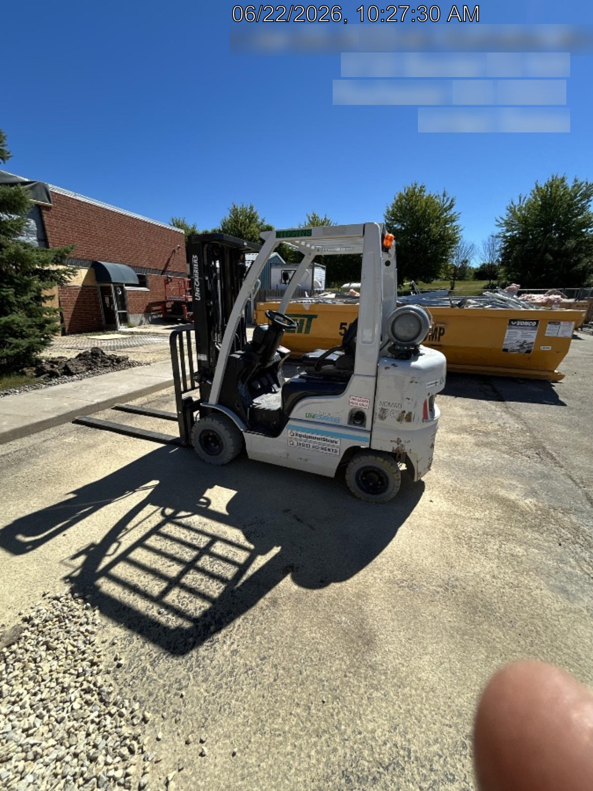 2022 UNICARRIER MAP1F2A25DV