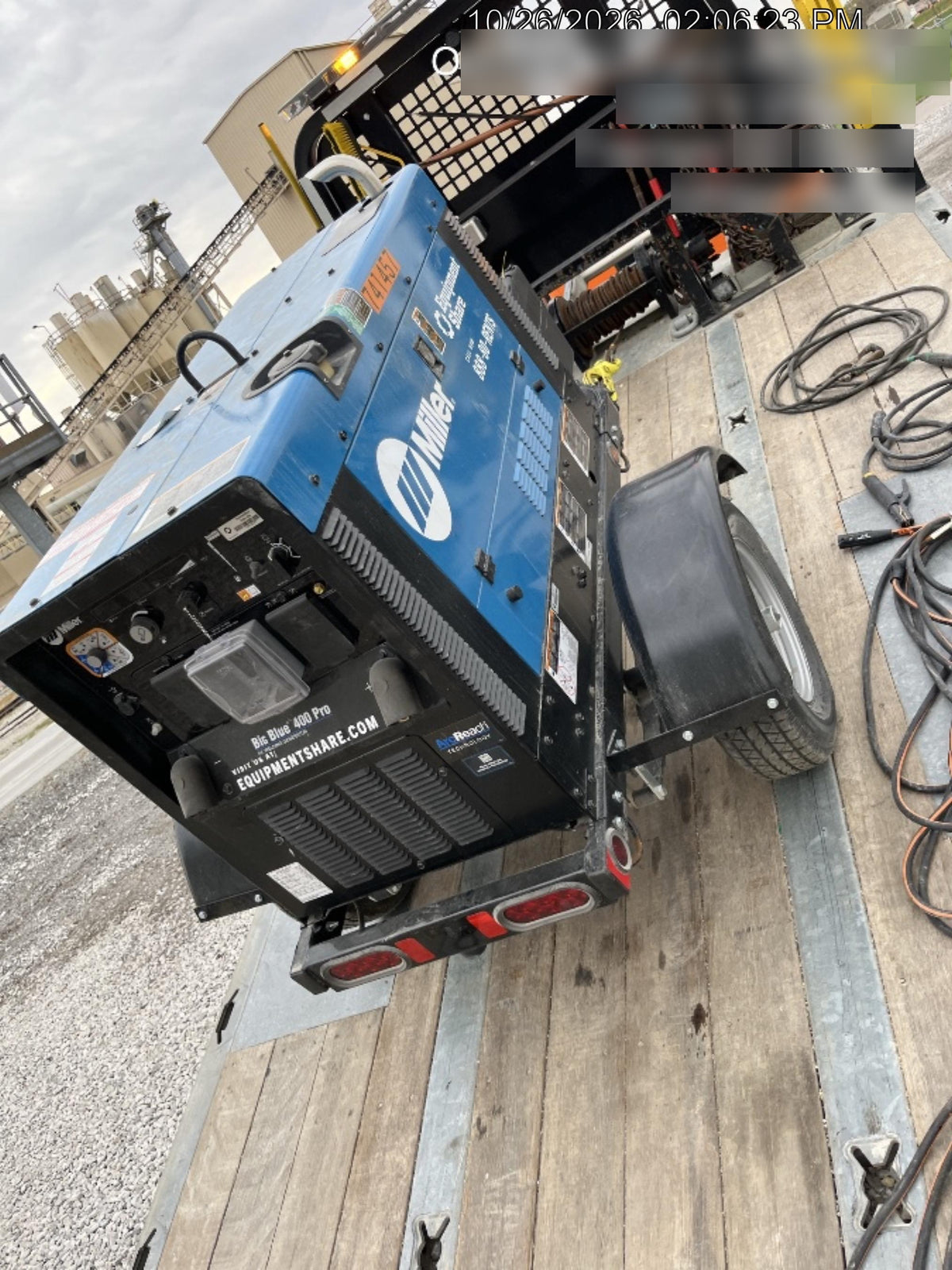 2026 MILLER ELECTRIC BIG BLUE 400