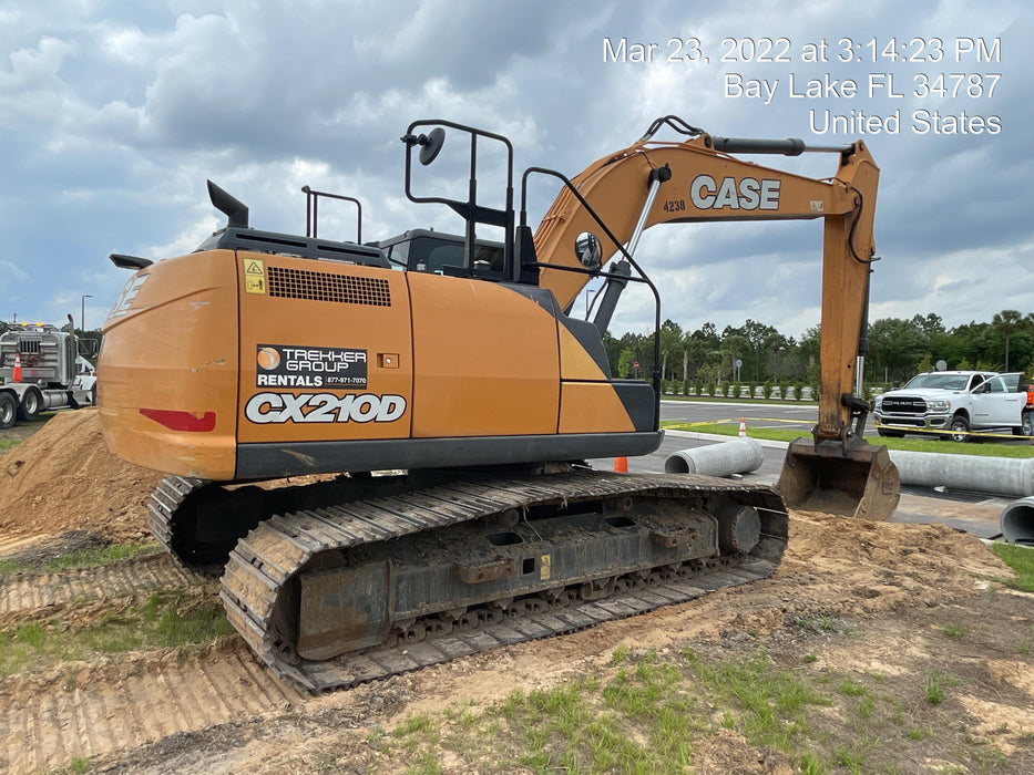 2018 CASE CX210D