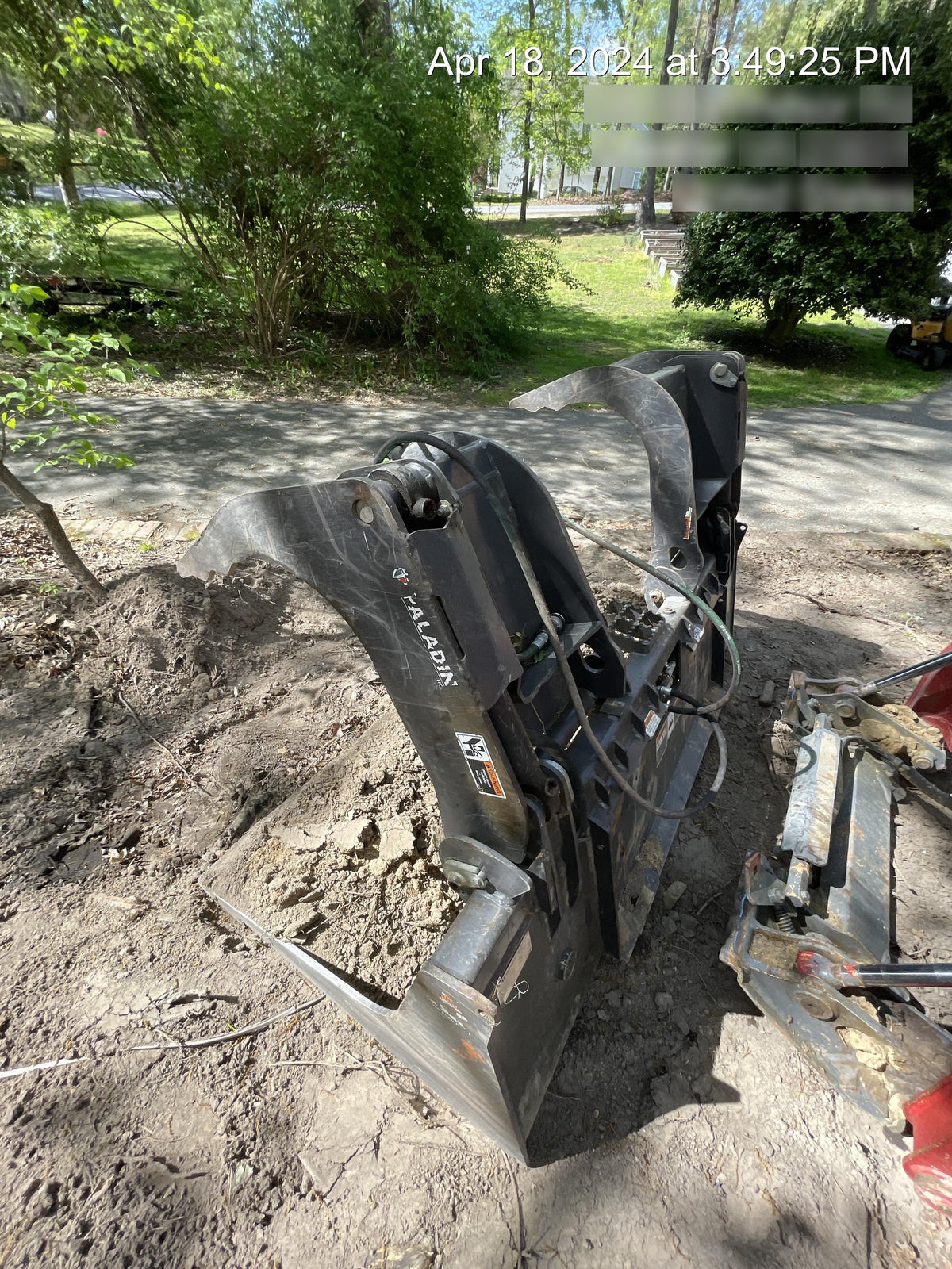 2021 PALADIN UTILITY GRAPPLE 11876-0022