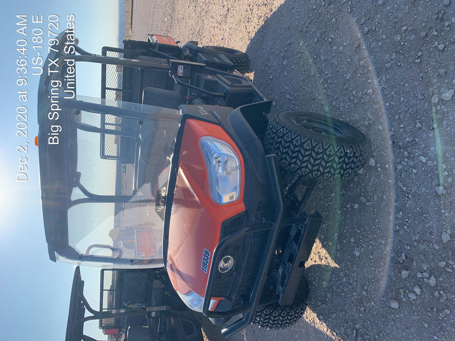 Kubota RTV-X1140W-H Canopy, 4-Seater, Diesel, Windshield Acrylic Clear, LED Strobe, Backup Alarm