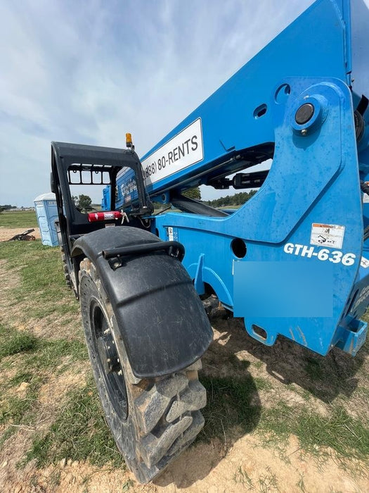 2018 Genie GTH-636 Genie GTH-636 w/Open ROPS, Solid Tires, Work Light/Beacon, 48" Carriage and Forks