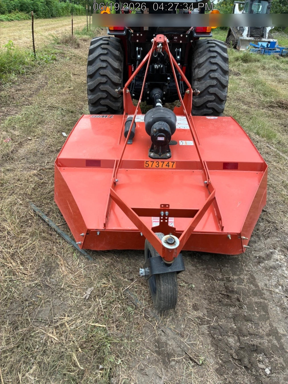 2025 RHINO TW15 Rotary Cutter