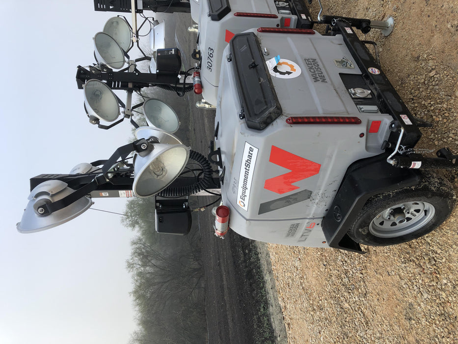 2019 Wacker Neuson LTV6K-MH Power mast, 1100W MH, Fuel Sensors, Wiring Harness