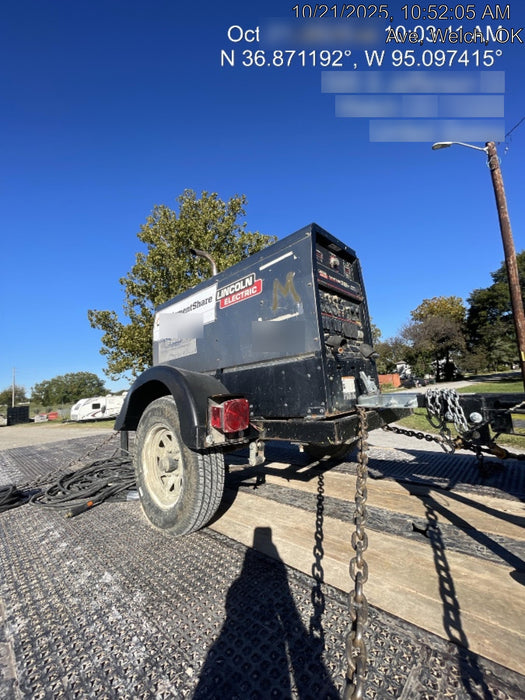 Lincoln Electric Vantage 322 Lincoln Vantage 322 Welder w/Trailer