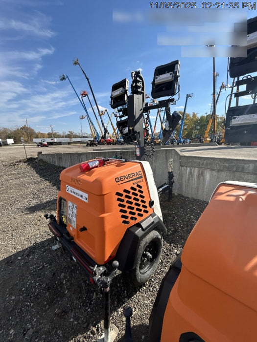 2024 Generac MLT2 Diesel, Flex Switch 120V Input, Powerzone Controller, 
(4) 320W LED Lights, 4kW Generator, 39.9 Gal Fuel Tank, 2" Ball, T3