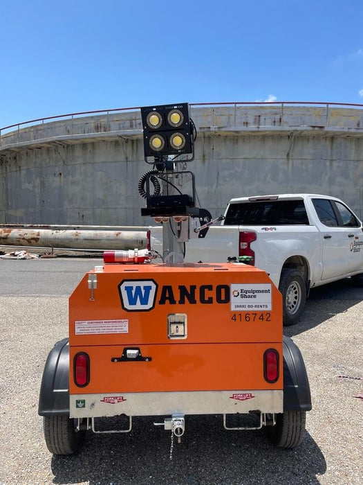 2024 Wanco WLTT-4MM4K Diesel, Deep Sea Controller, Shore Power Plug, Auto Start, (4) 350W LED Floodlights, 4kW Generator, 60 Gal Fuel Tank, 2" Ball, T3