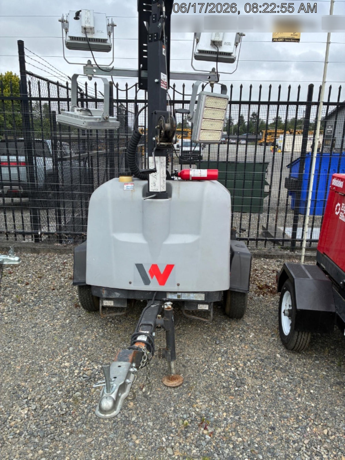 2019 Wacker Neuson LTV6K-LED Standard LED Towable Light Tower w/None