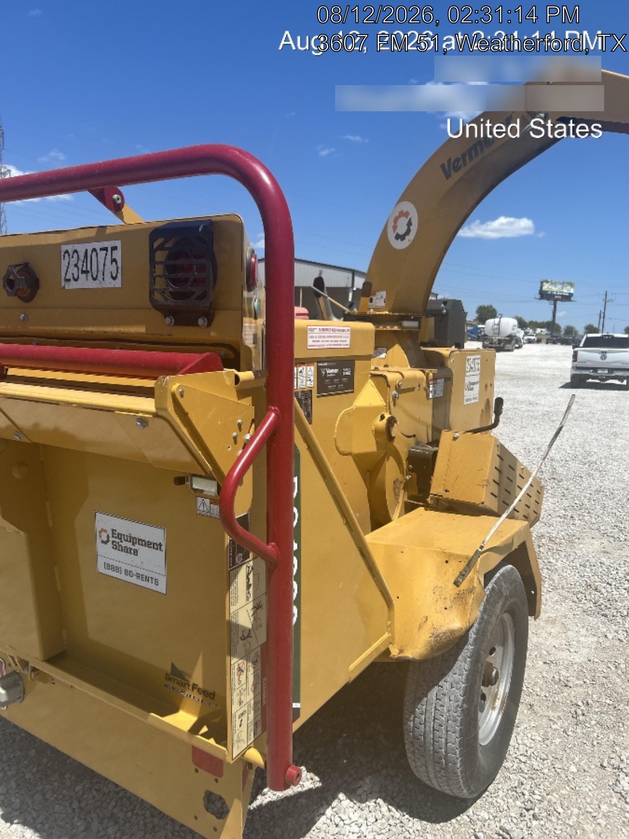 2022 VERMEER BC1000XL Diesel