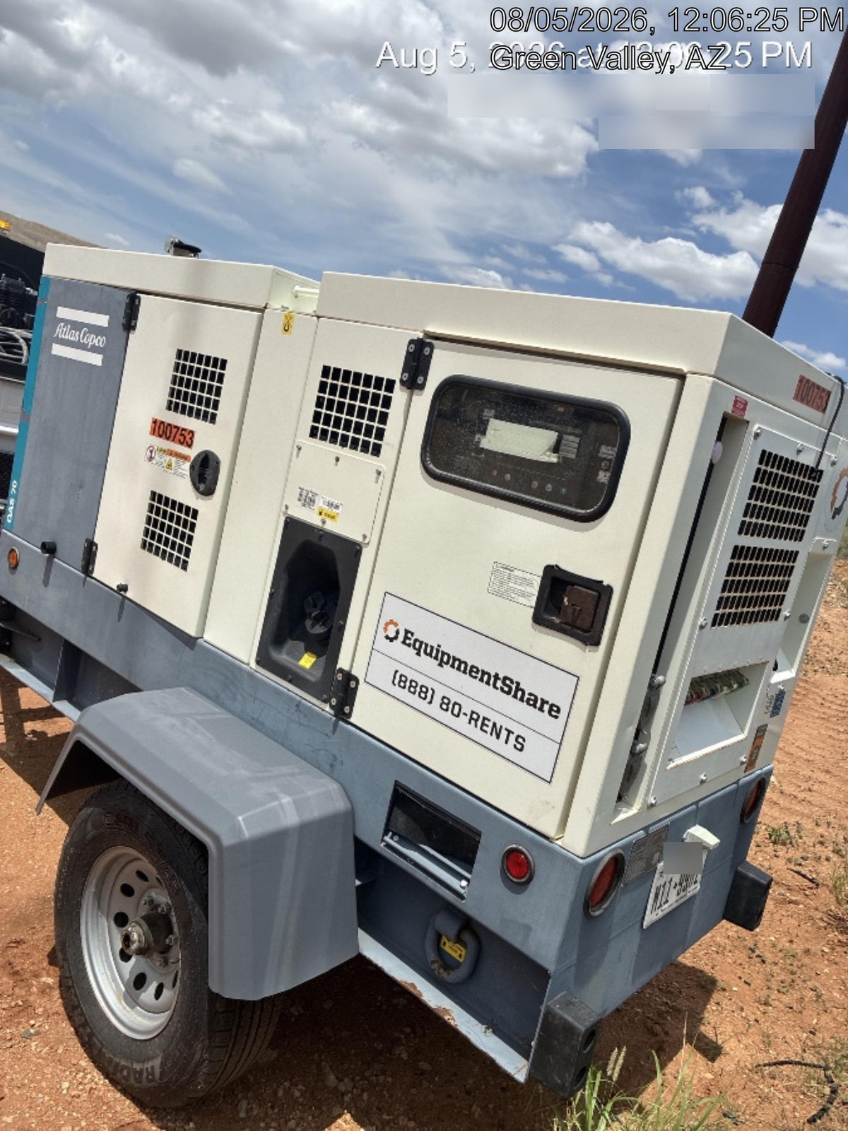 2020 ATLAS COPCO QAS 70