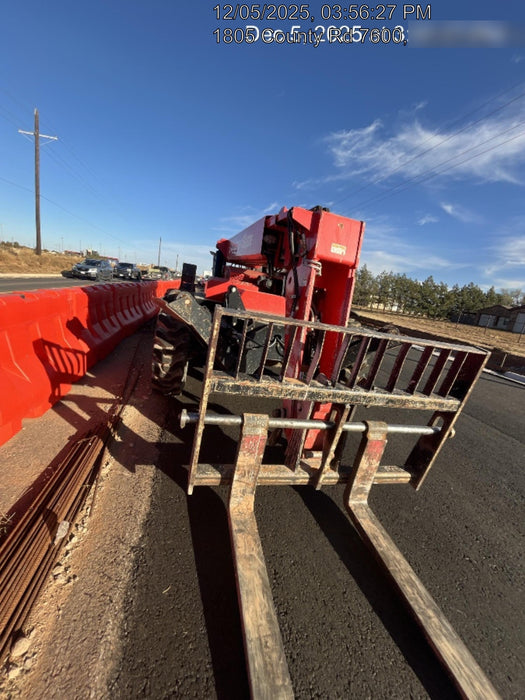 2019 Manitou MTA12042 Canopy, 120 HP , Solid Tires, Work Lights, Lift Hook, Auxiliary Hydraulics w/66" Carriage and 60" Forks