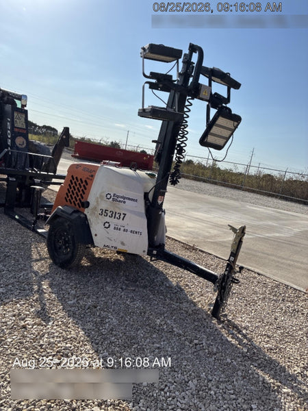 2023 Generac MLT2 Diesel, Flex Switch 120V Input, Powerzone Controller, (4) 320W LED Lights, 4kW Generator, 39.9 Gal Fuel Tank, 2" Ball, T3