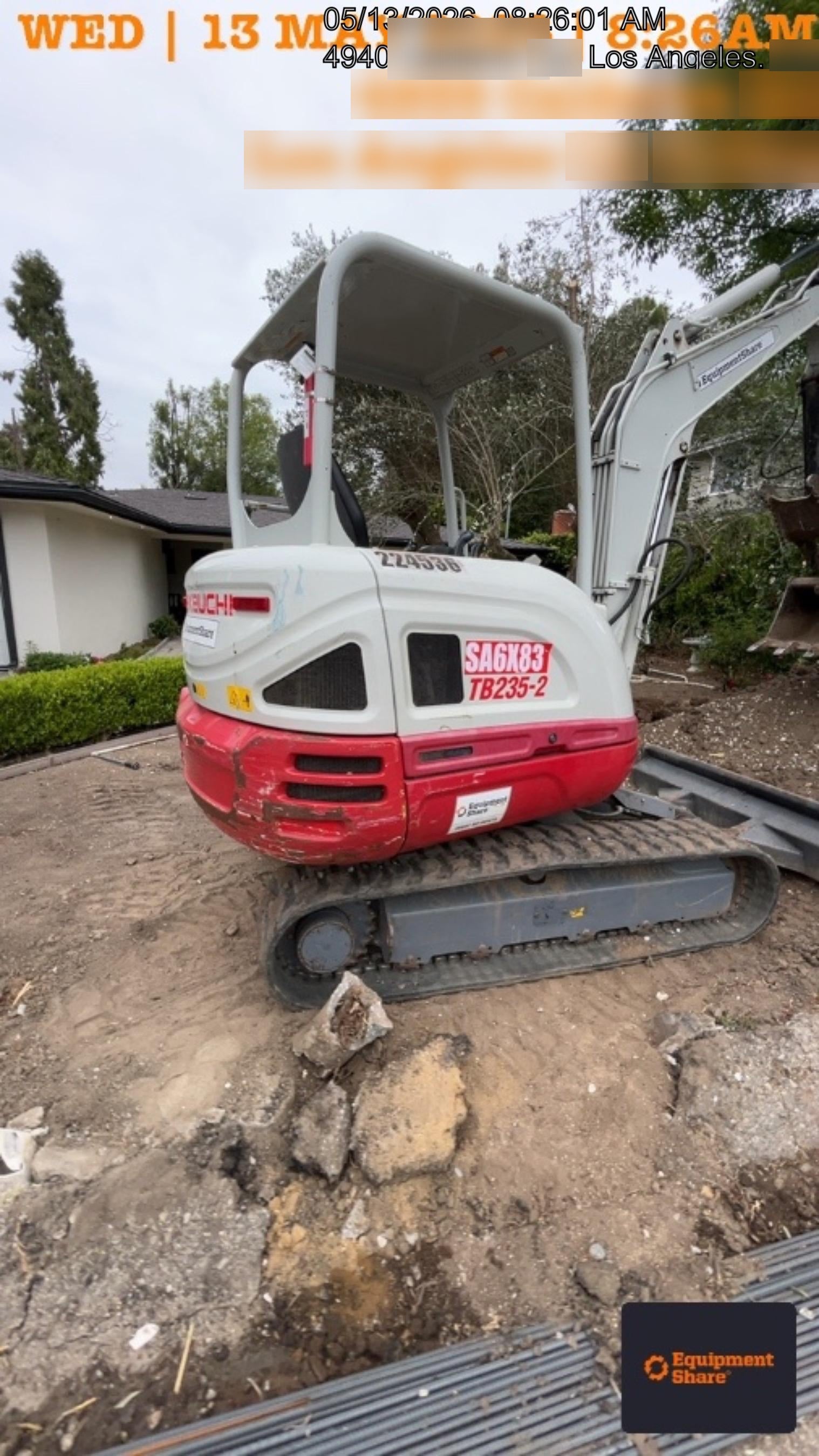 2022 TAKEUCHI TB235-2R