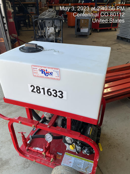 2022 RICE HYDRO DPV-3B