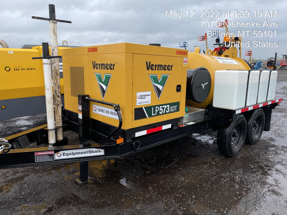 2022 Vac-Tron LP573XDT T4 Koehler Diesel Engine, 500 Gallon Debris Tank, x2 100 Gallon Water Tanks