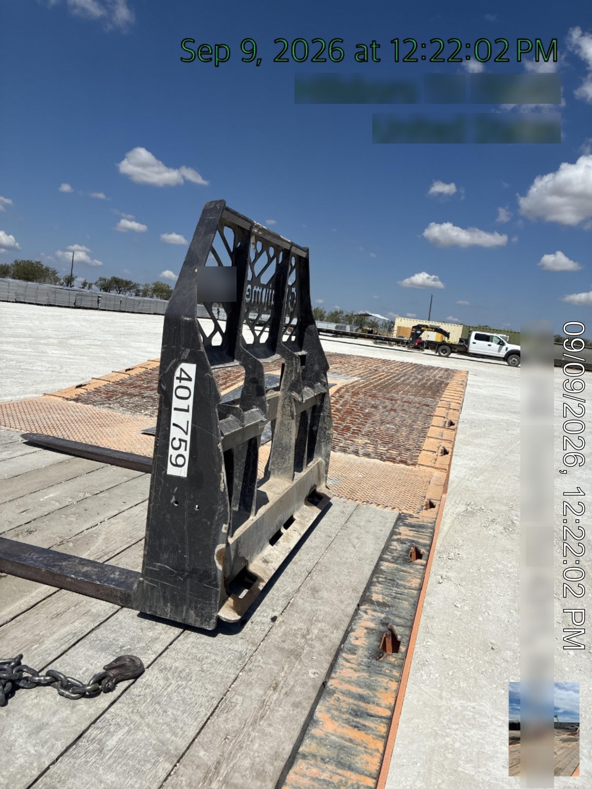 2024 PALADIN 72" Skid Steer Forks