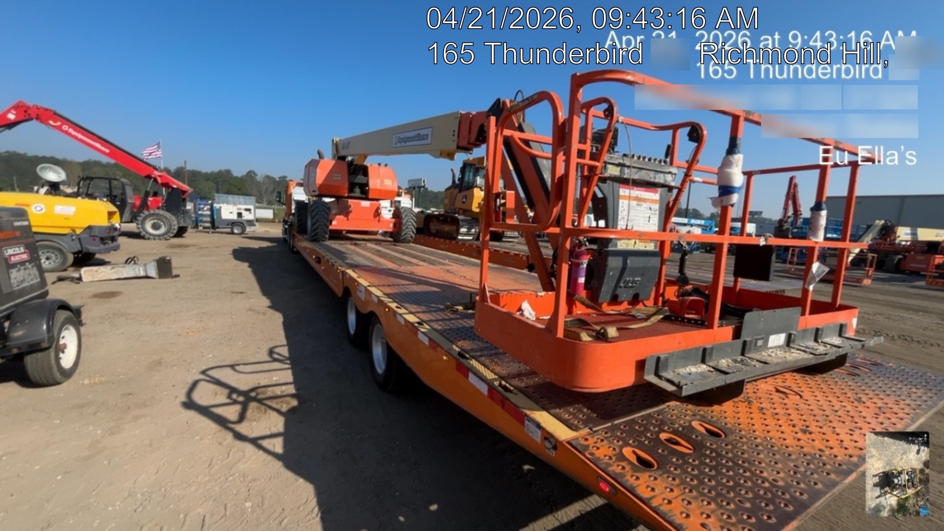 2020 JLG 860SJ Deutz Diesel Engine, FF Tires, Rotating Beacon, Panel Cradle Package