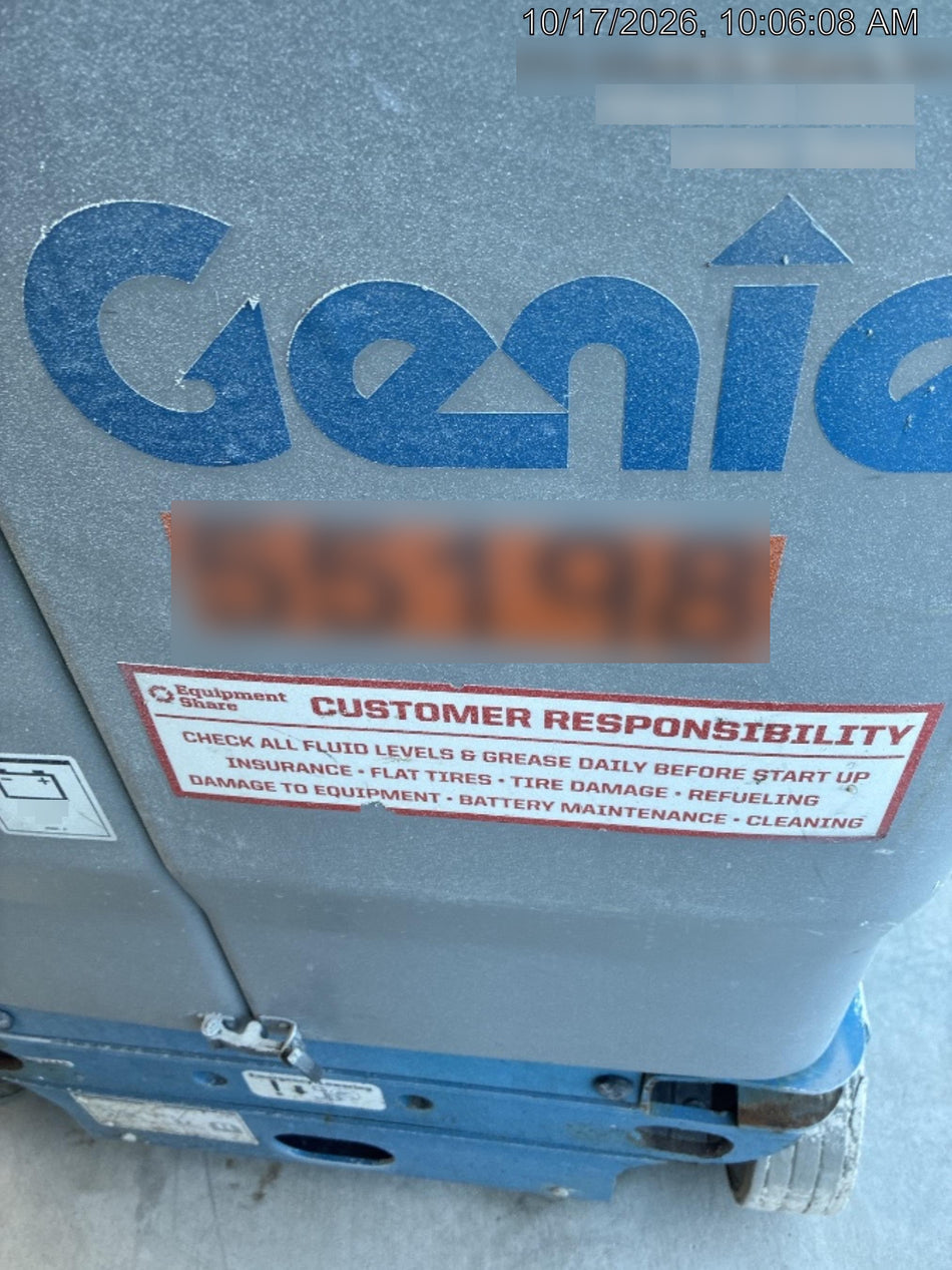 2019 GENIE GR-20