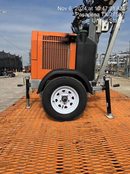 2024 Wanco WLTT-4MM4K Diesel, Deep Sea Controller, Shore Power Plug, Auto Start, (4) 350W LED Floodlights, 4kW Generator, 60 Gal Fuel Tank, 2" Ball, T3