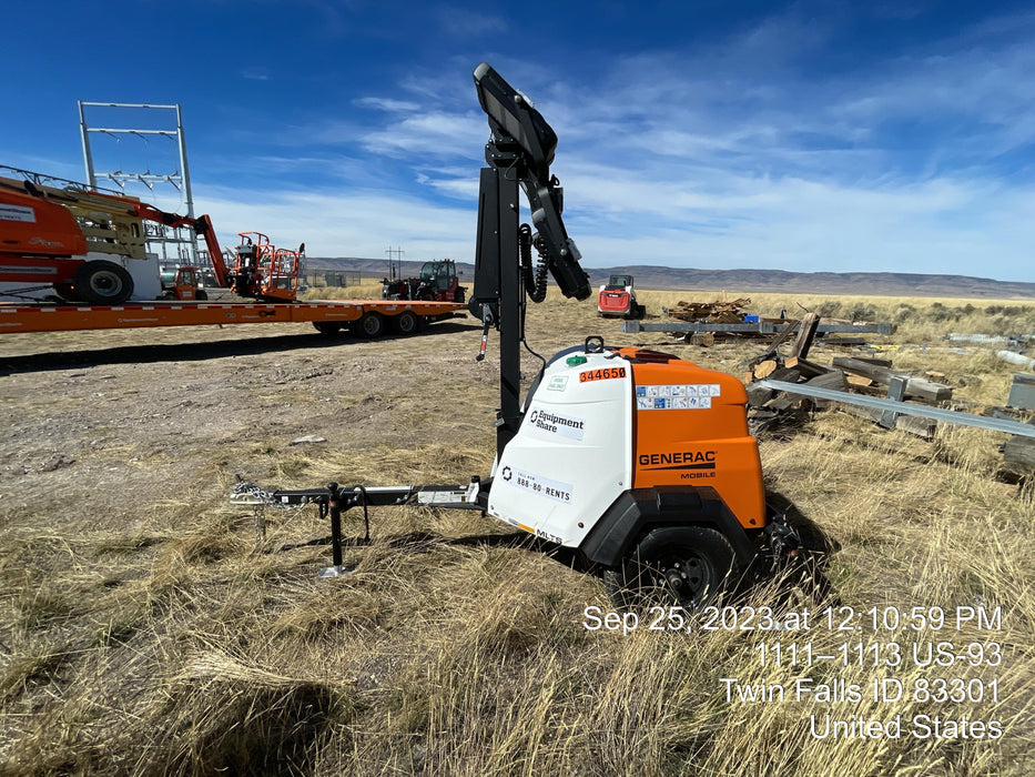 2023 Generac MLT2 Diesel, Flex Switch 120V Input, Powerzone Controller, (4) 320W LED Lights, 4kW Generator, 39.9 Gal Fuel Tank, 2" Ball, T3