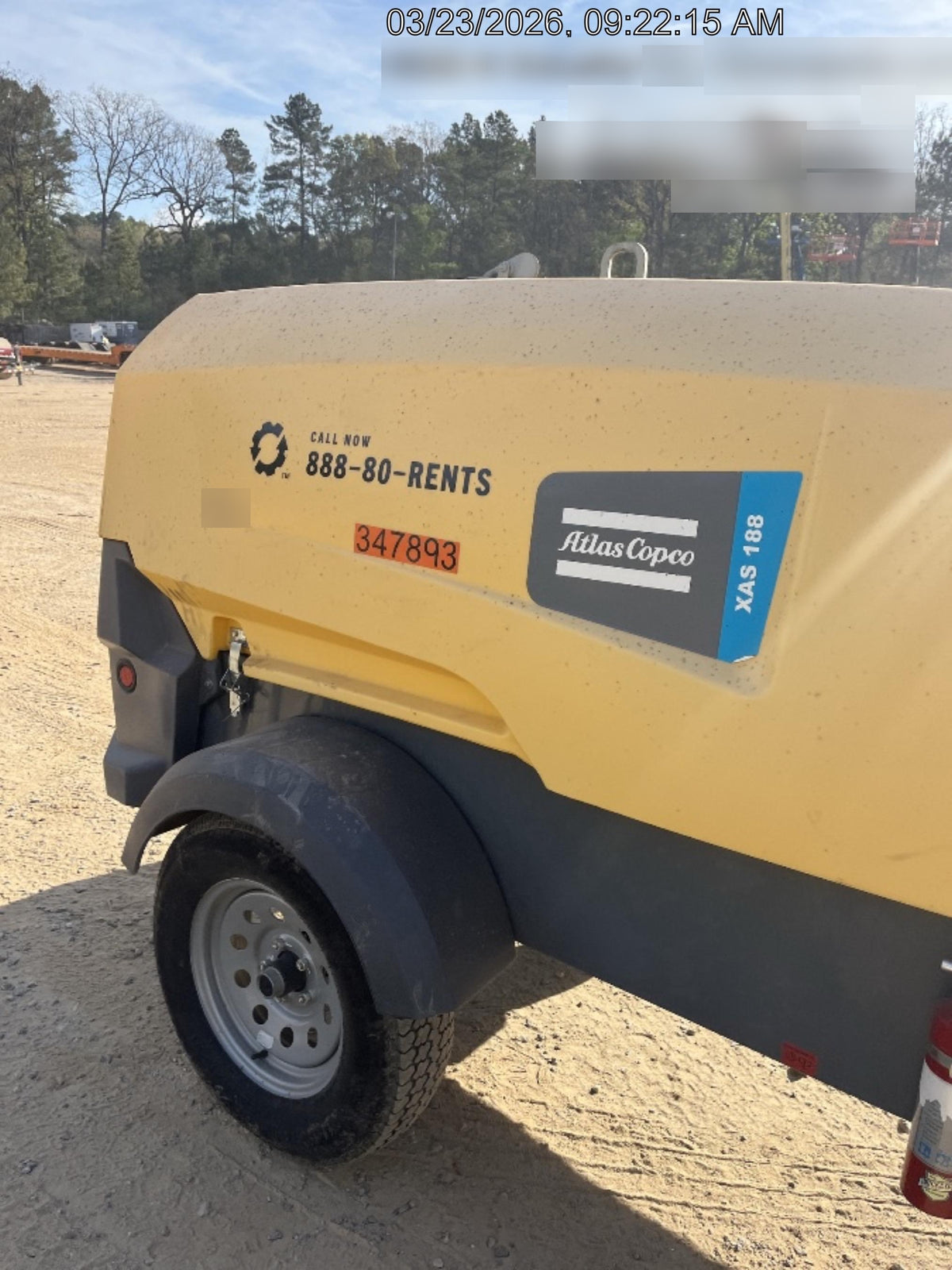 2023 ATLAS COPCO XAS188 CWK