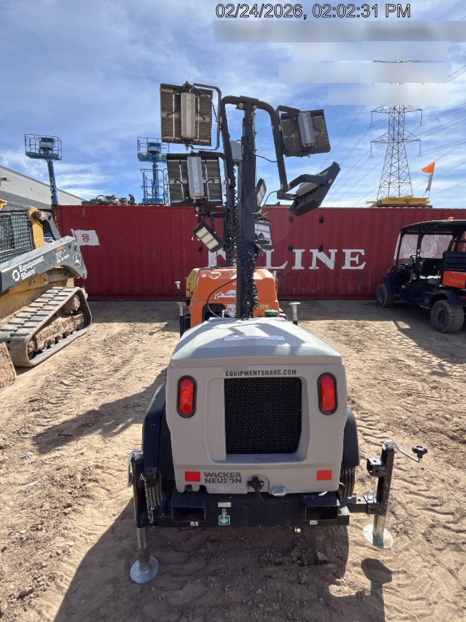 2024 Wacker Neuson LTT4 Diesel, Kohler KDW702, Deep Sea Controller, Auto Start, LED 320W, Bypass Outlet, T3