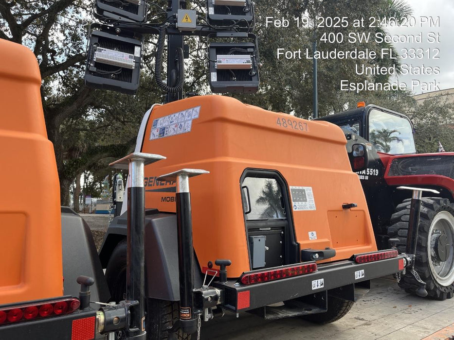 2025 Generac MLTS-4 Diesel, Mitsubishi L2E, 7.1 hp @1800 rpm, Flex Switch 120V Input, Powerzone Controller, (4) 320W LED Lights, 4kW Generator, 39.9 Gal Fuel Tank, 2" Ball, T3, ES Decals