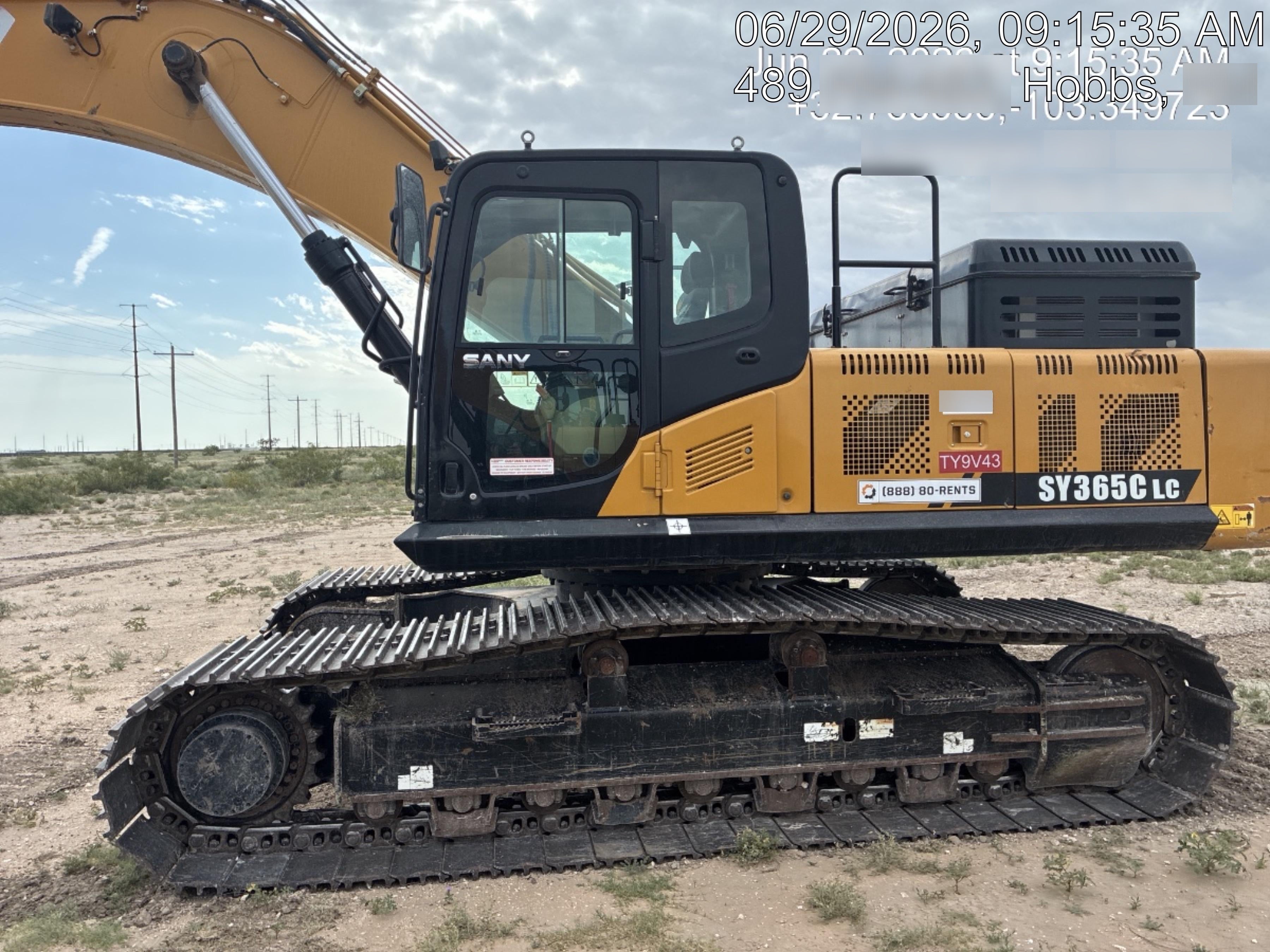 2019 SANY SY365C LC