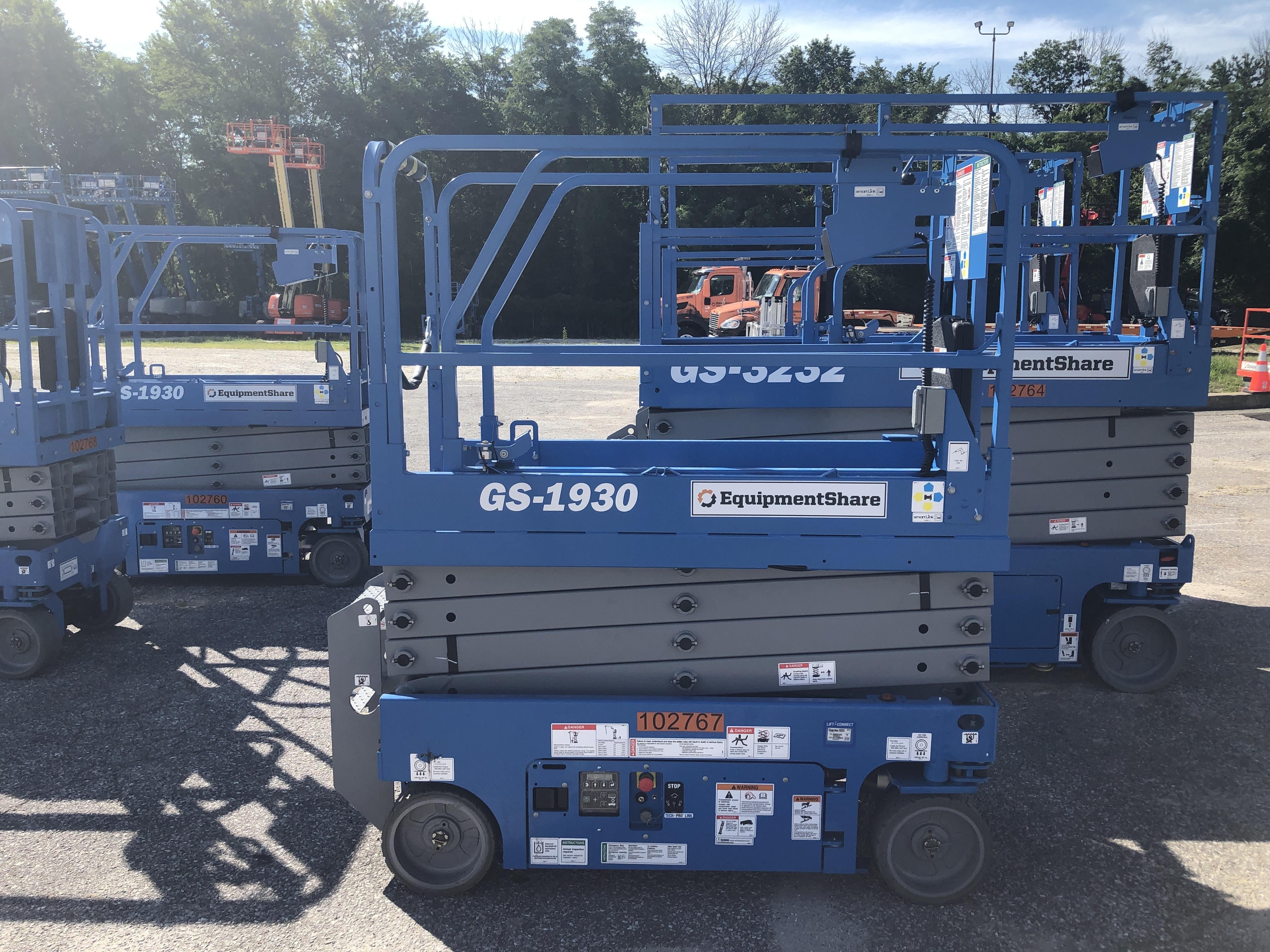 2020 Genie GS-1930 Fixed rails with chain entry gate - Pre A92.20