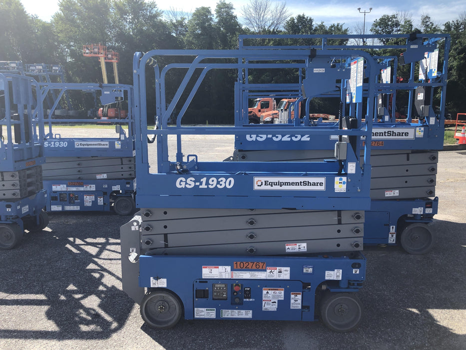 2020 Genie GS-1930 Fixed rails with chain entry gate - Pre A92.20