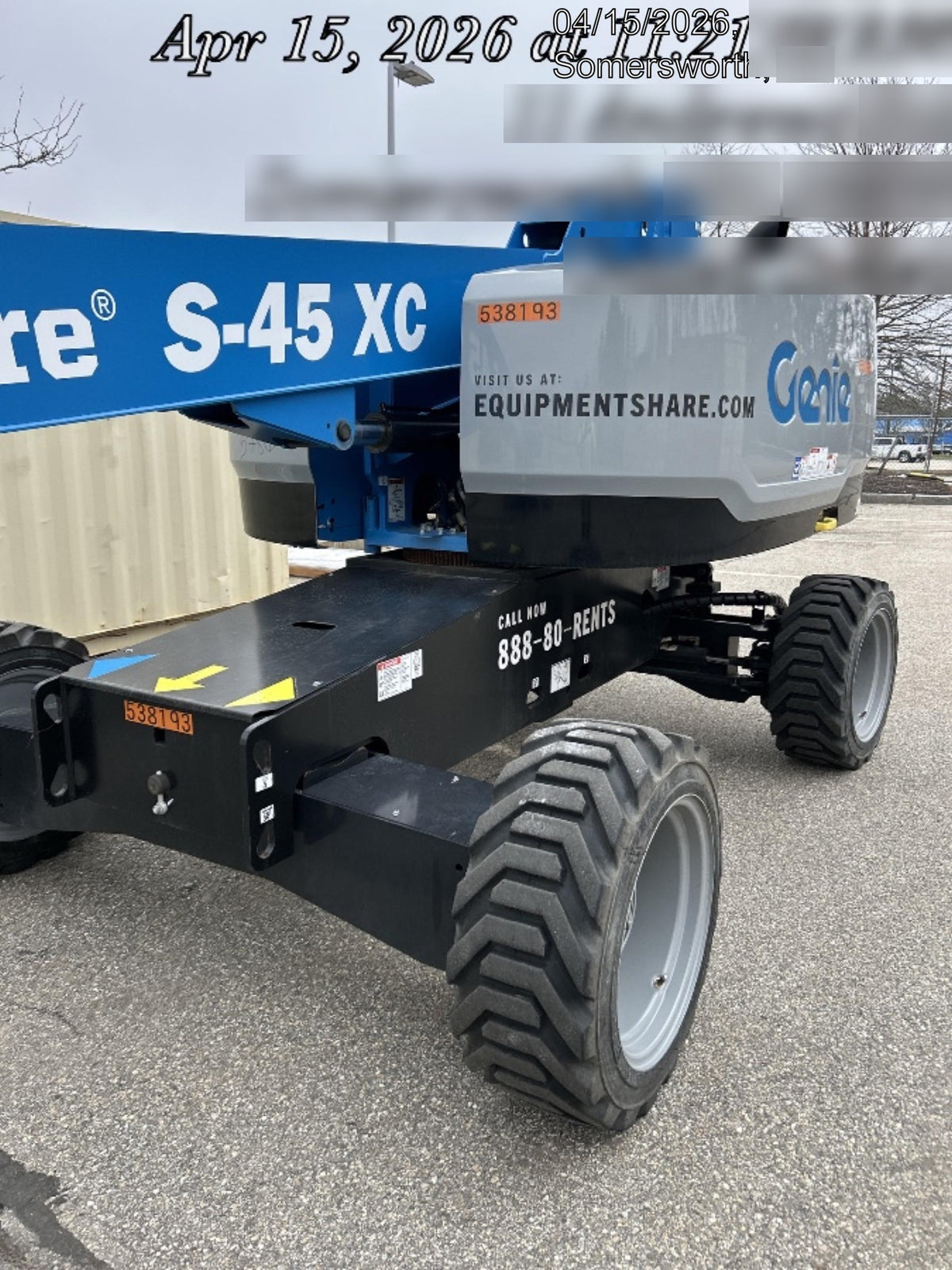 2025 GENIE S-45 XC