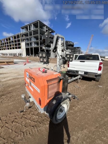 2023 Wanco WLTT-4MM4K Diesel, Deep Sea Controller, Shore Power Plug, Auto Start, (4) 350W LED Floodlights, 4kW Generator, 60 Gal Fuel Tank, 2" Ball, T3