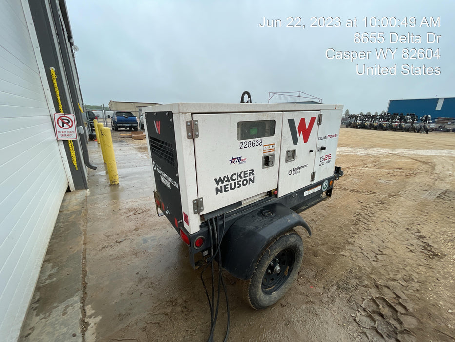 2022 WACKER NEUSON G25